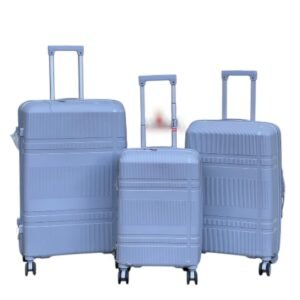 Veyora™ 3-in-1 Travel Suitcase Set (10kg, 15–20kg, 23kg) - Light Blue