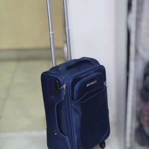 Feng 21" Cabin-Size Suitcase – Airline-Approved, 10kg Capacity, Pinlock & Durable Travel Luggage | Ventuman- Blue colour