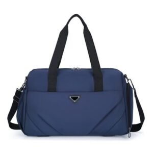Valentine’s Multipurpose Gym & Travel Duffel – Shoe Compartment, Carry-On, Diaper Bag Ready | Ventuman- Navy Blue colour