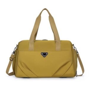 Valentine’s Multipurpose Gym & Travel Duffel – Shoe Compartment, Carry-On, Diaper Bag Ready | Ventuman- Brown colour